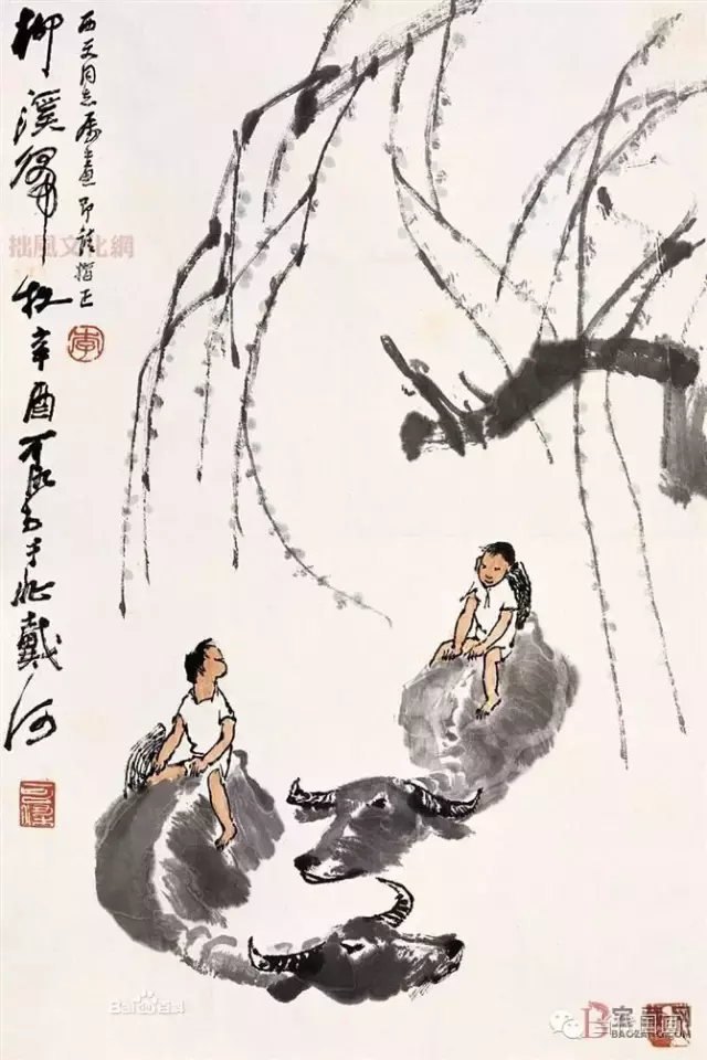 李可染一生創(chuàng)作作品1000件，市場拍了8000件，90%是假的