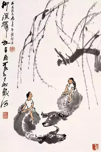中國(guó)畫12位頂尖大師之作，堪稱一絕！